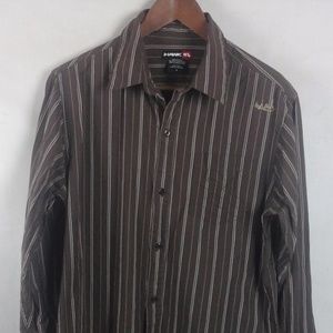 Toni Hawk men's LS stripes 100% cotton shirt